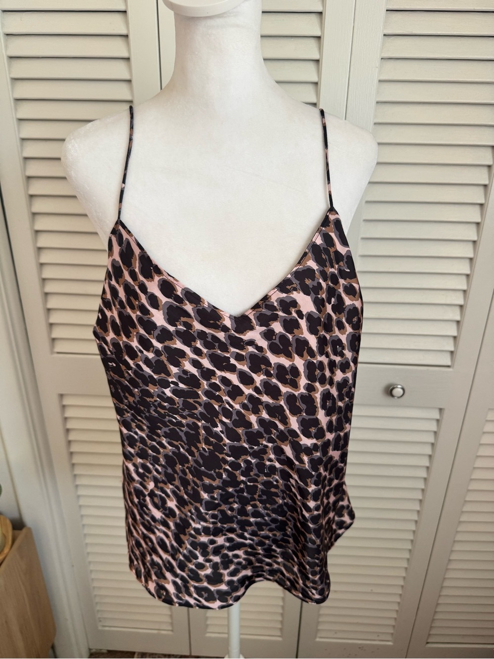PAIGE Cicely Cami in Leopard Satin